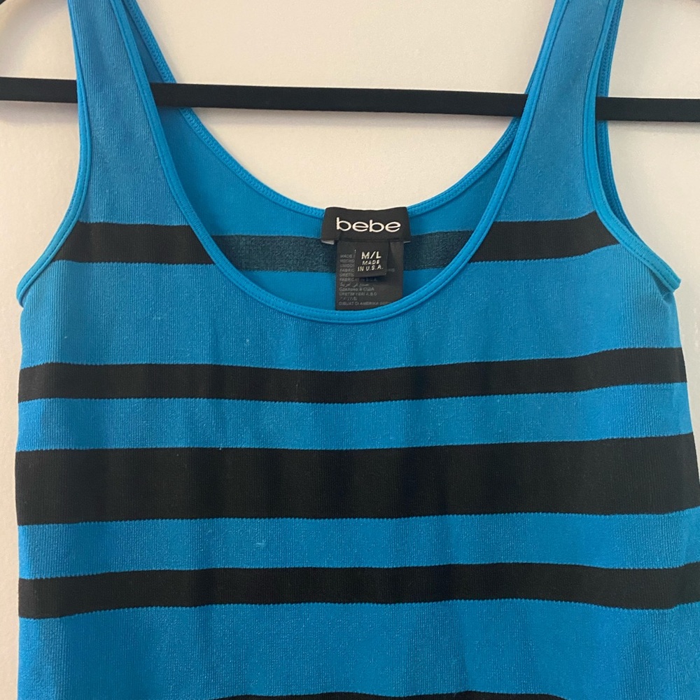 Bebe stripped Bodycon Dress